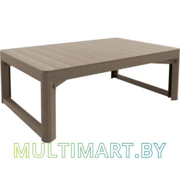 Стол Keter Lyon Table Wicker 232296 (капучино)